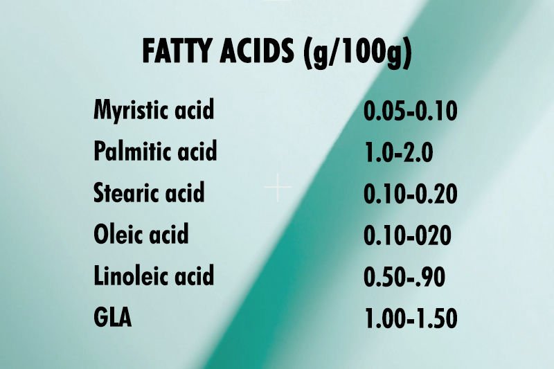 NUTRITIONAL ANALYSIS - FATTY ACIDS